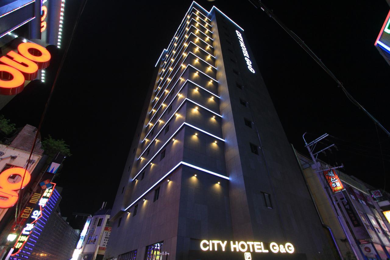 בוסאן City Hotel G&G מראה חיצוני תמונה